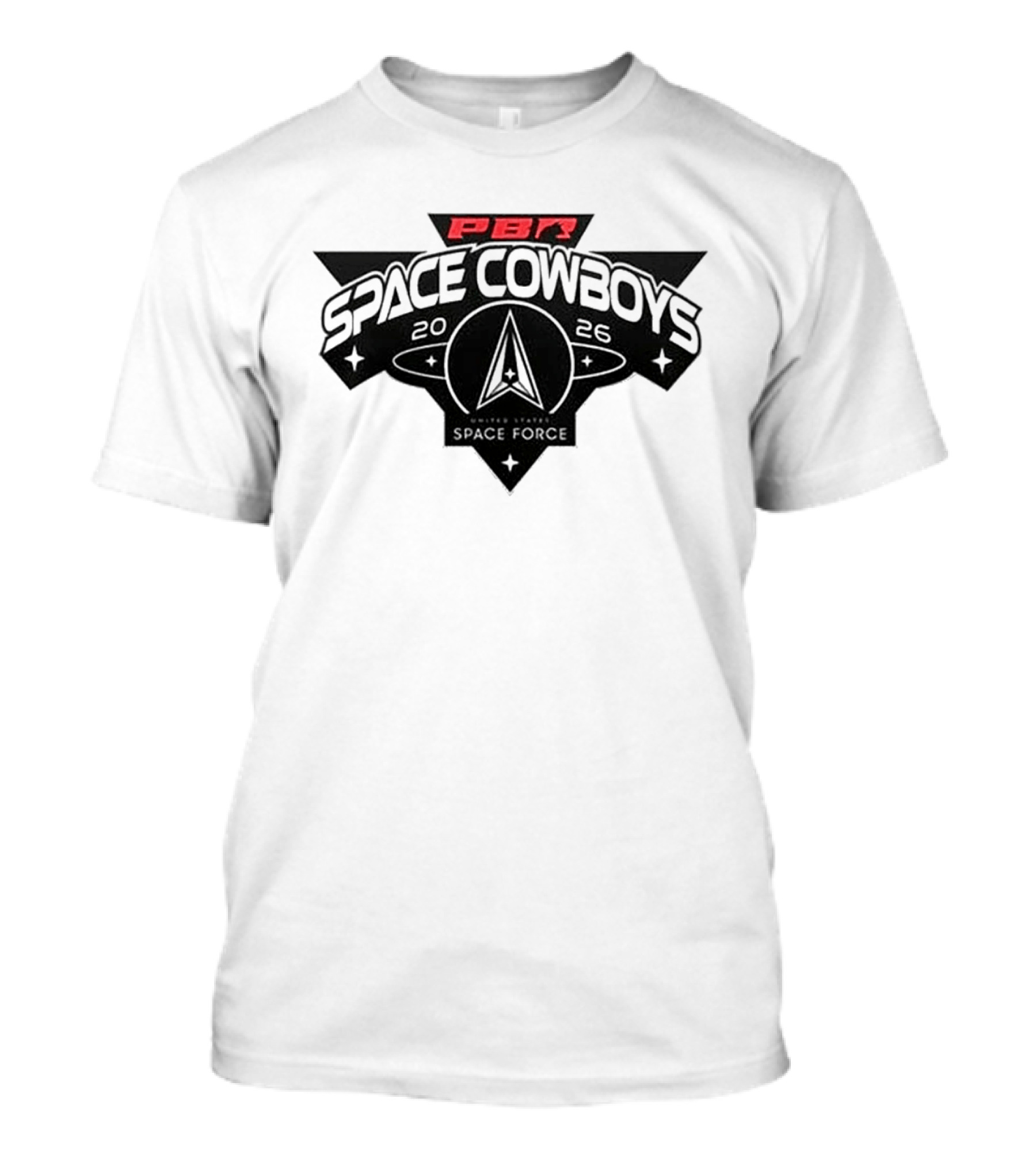 Tim McGraw Air Force Falcons PBR 2026 Space Cowboys T-Shirt