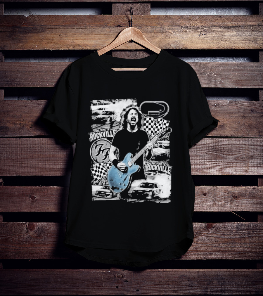 Foo Fighters Welcome To Rockville 2026 May 8 Daytona International Speedway NASCAR Daytona 500 T-Shirt