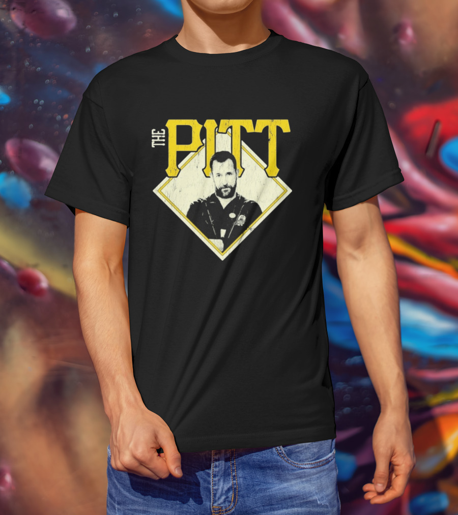Robby The Pitt Vintage Style FSG Prints T-Shirt
