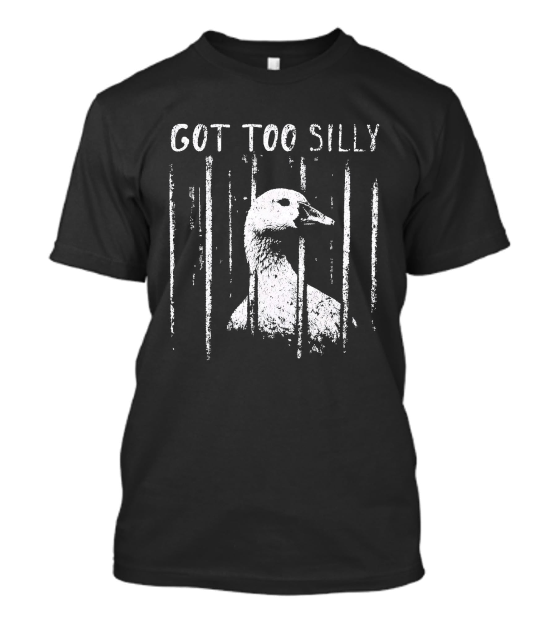 Got Too Silly Goose Jailbird Prison Meme T-Shirt