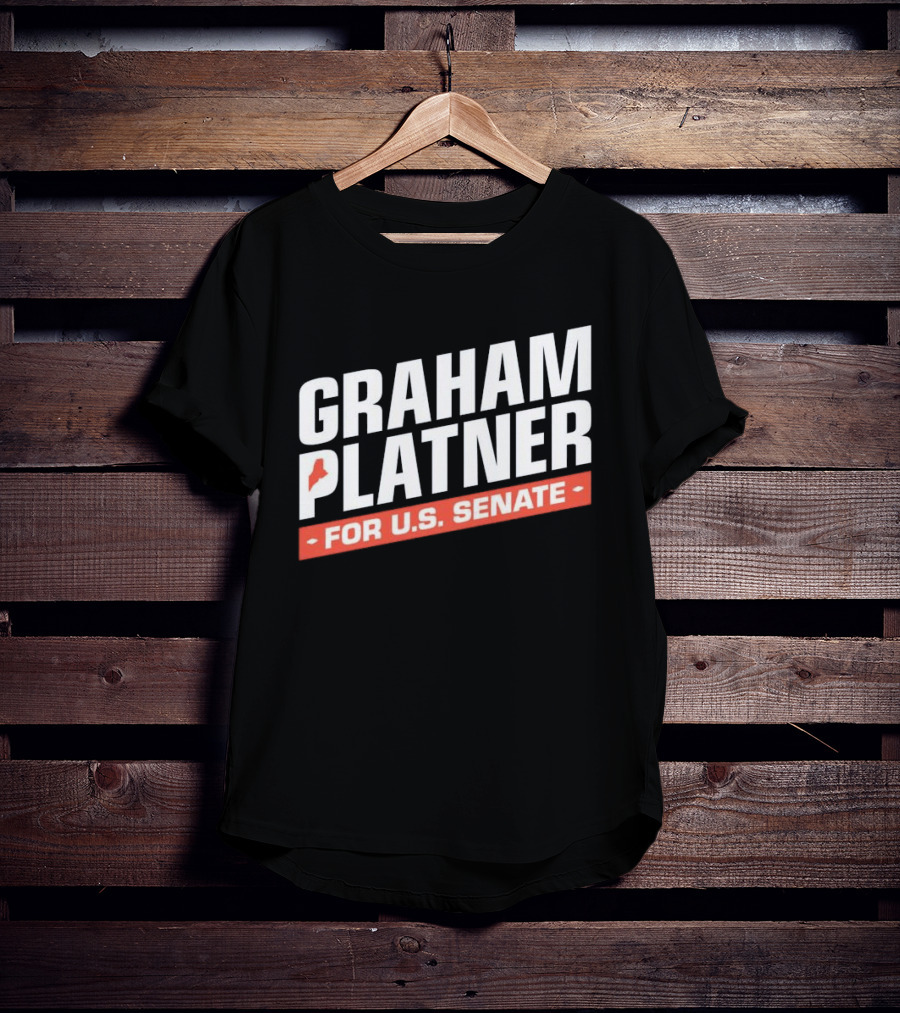 Graham Platner For U.S. Senate Campaign Political Elect T-Shirt