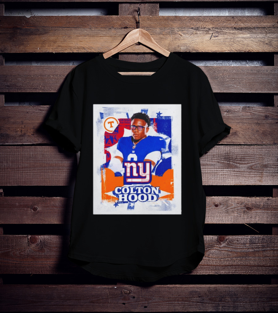 Colton Hood New York Giants 2026 Draft NY Giants Football T-Shirt