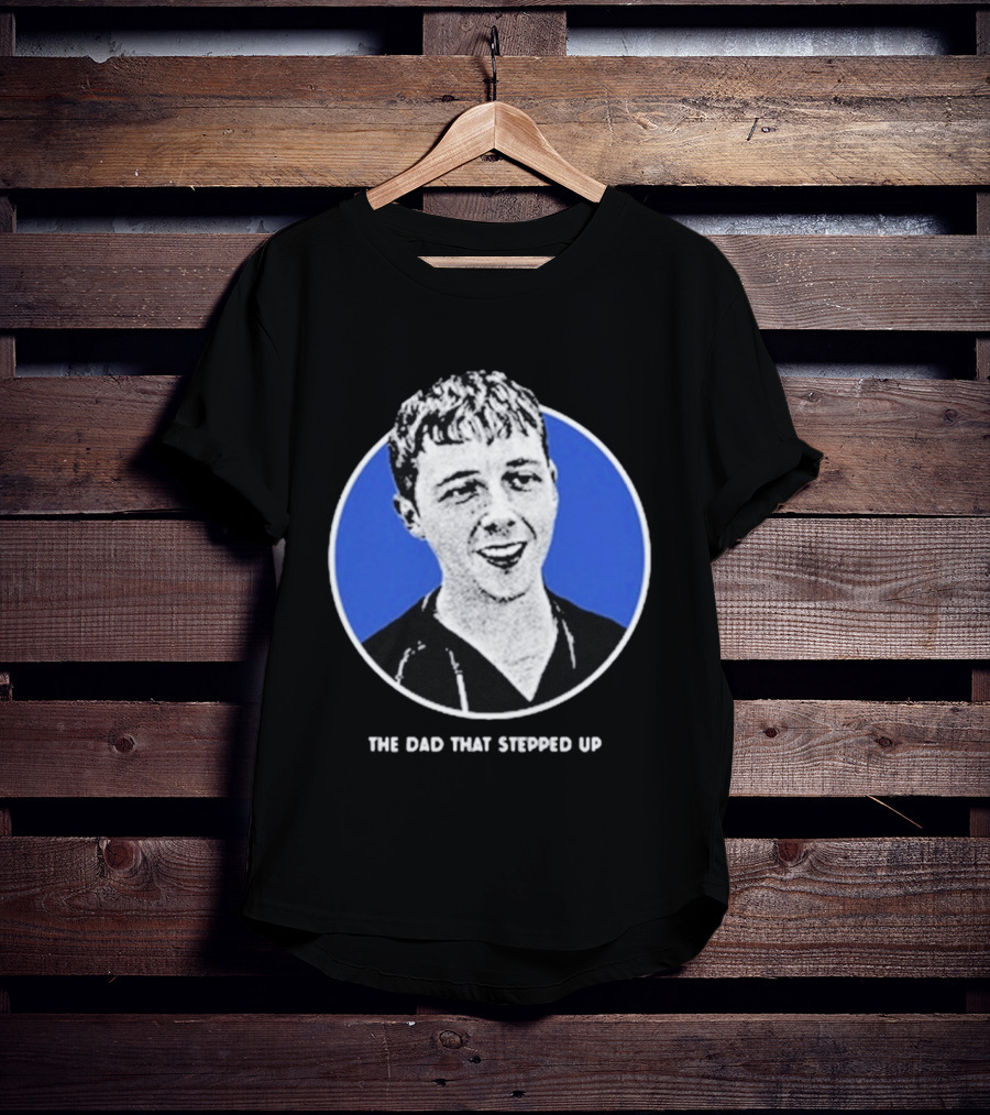 Huckleberry Finn The Dad That Stepped Up Vintage Style Circle T-Shirt