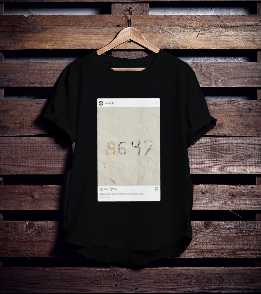 Comey Cool Shell Formation 8647 Beach Walk T-Shirt
