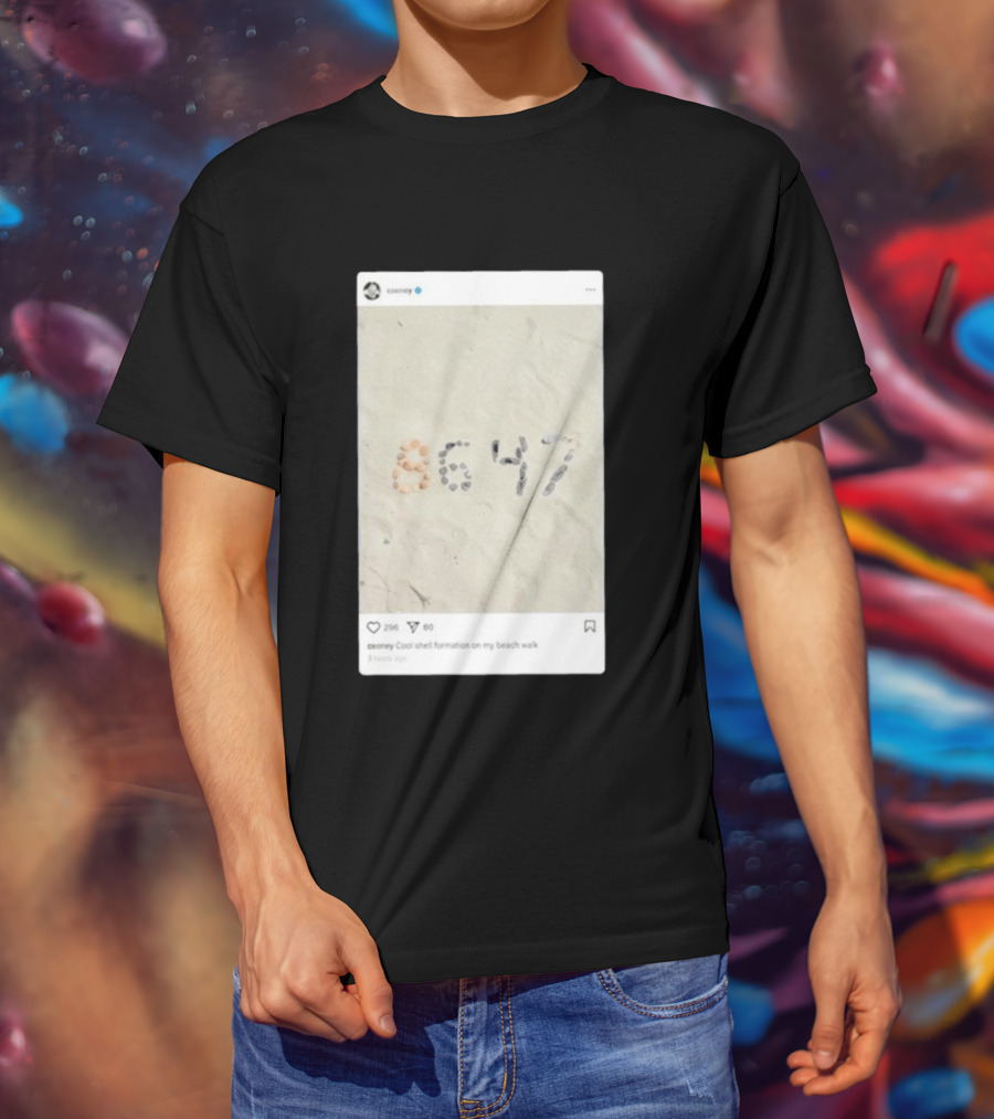 Comey Cool Shell Formation 8647 Beach Walk T-Shirt