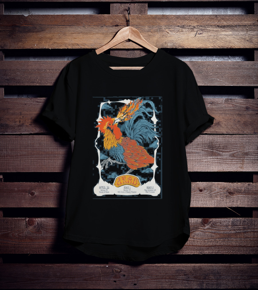Joe Russo's Almost Dead Rooster Tour April 30 Dallas 2026 House Of Blues T-Shirt