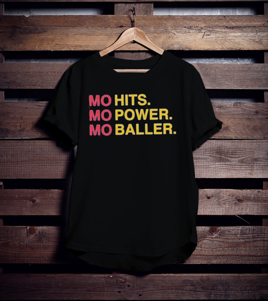 Mo Hits Mo Power Mo Baller Moises Ballesteros Chicago Cubs MLB T-Shirt
