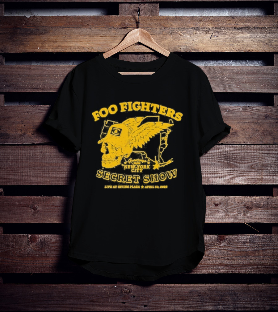 New York City Foo Fighters Secret Show Live At Irving Plaza April 30 2026 T-Shirt