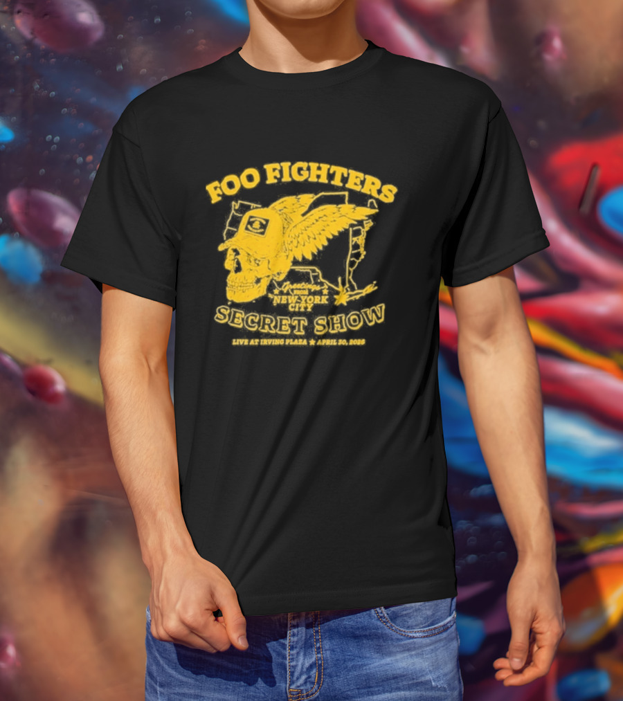 New York City Foo Fighters Secret Show Live At Irving Plaza April 30 2026 T-Shirt