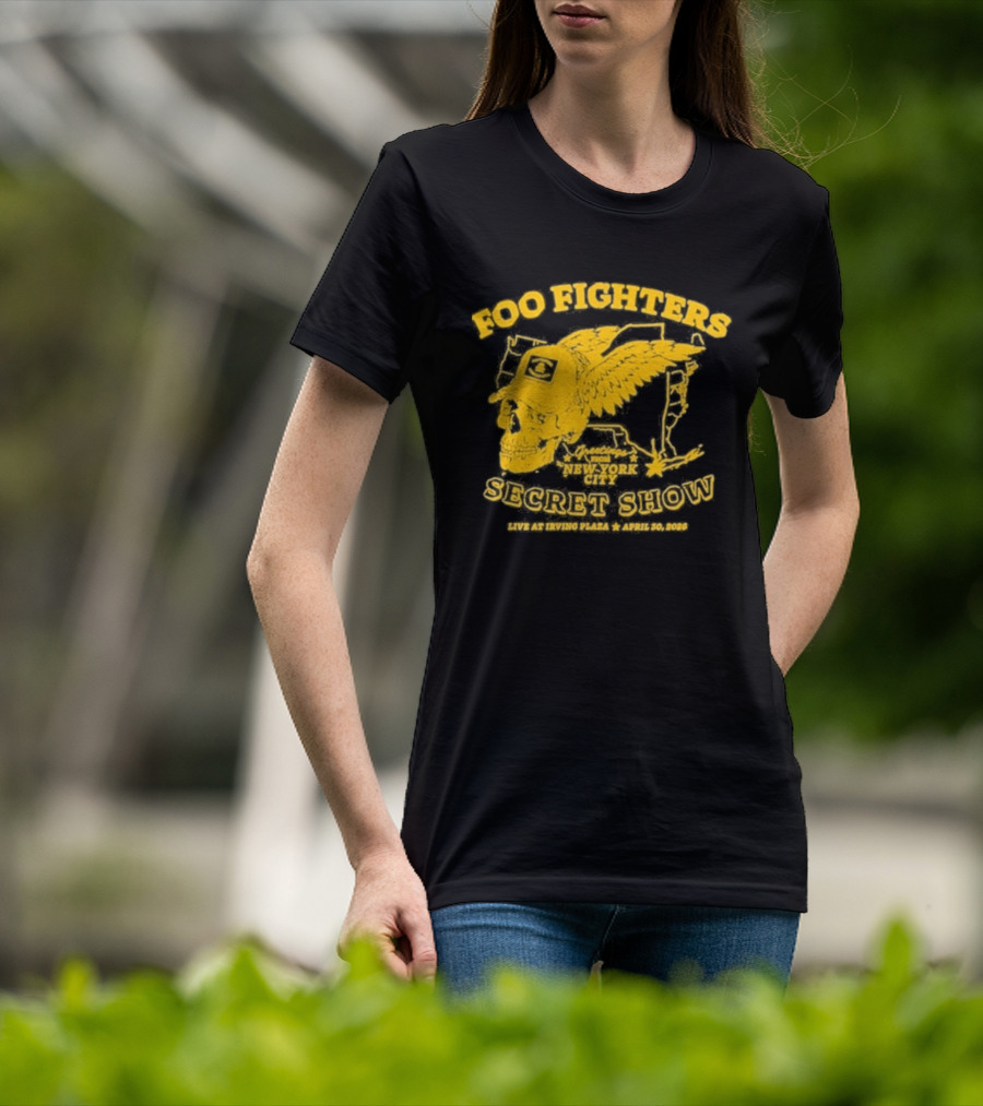 New York City Foo Fighters Secret Show Live At Irving Plaza April 30 2026 T-Shirt