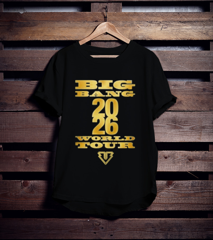Big Bang 2026 World Tour Anniversary Original 20th T-Shirt