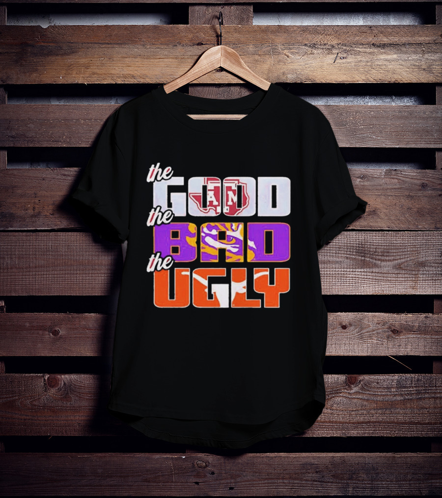 Texas A&M Aggies The Good The Bad The Ugly T-Shirt