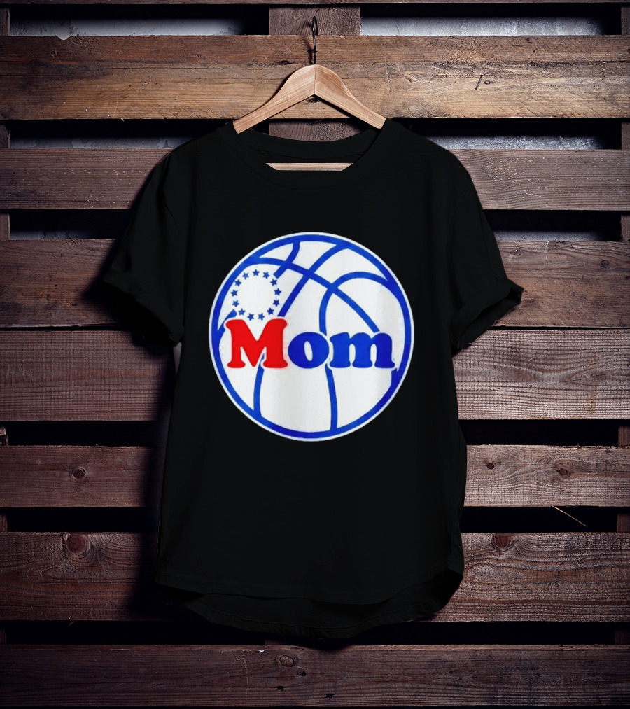 Philadelphia 76ers Basketball Mom 2026 T-Shirt