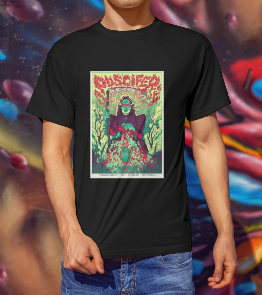 Puscifer Normal Isn't Chesterfield MO Apr 30 2026 St Louis MO The Factory T-Shirt