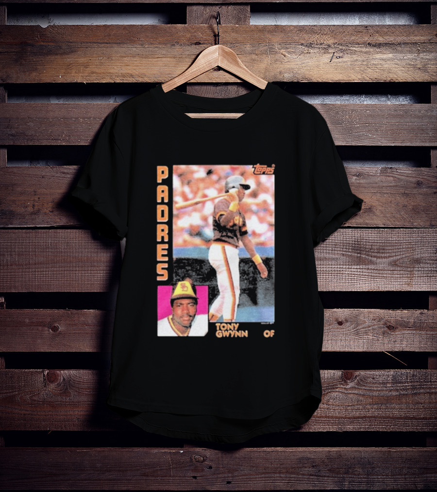 San Diego Padres Tony Gwynn 2026 Topps Baseball Card T-Shirt