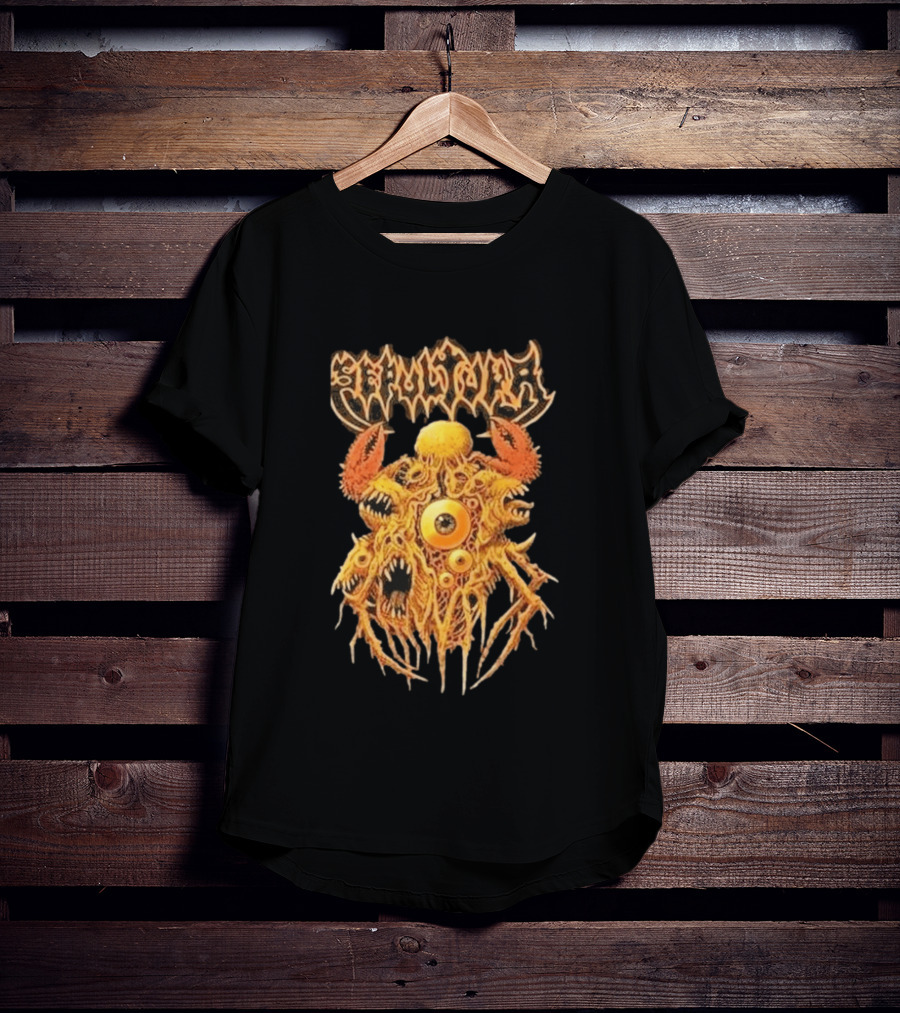 Sepultura Celebrating Life Through Death Tour 2026 Wellmont Theater Montclair NJ April 29 Monster T-Shirt