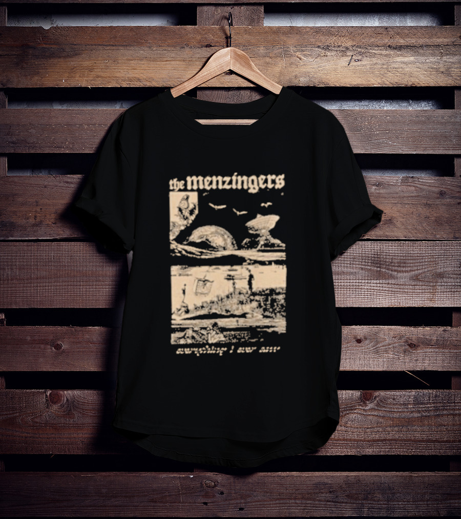 The Menzingers Landscape Metaphor Cities Wander Songs T-Shirt