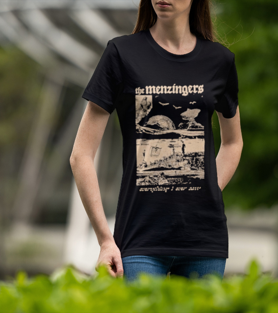 The Menzingers Landscape Metaphor Cities Wander Songs T-Shirt