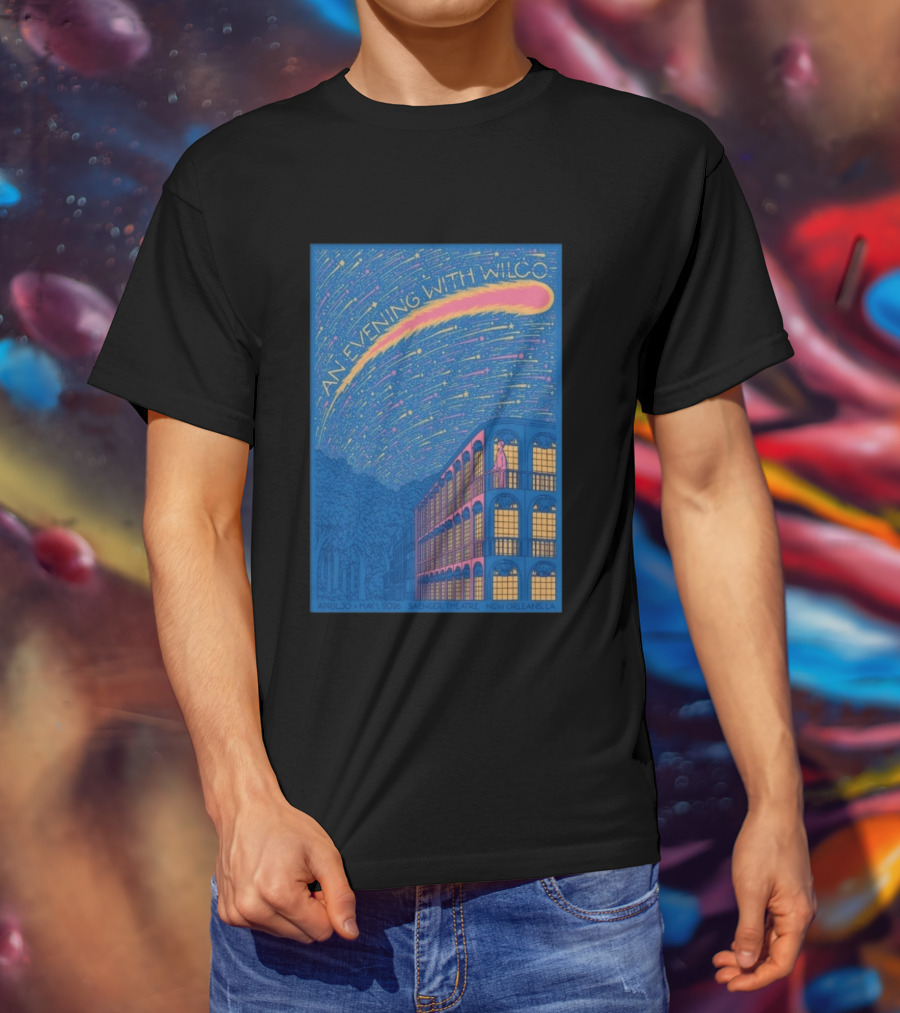 An Evening With Wilco Saenger Theatre New Orleans April 30 May 1 2026 T-Shirt