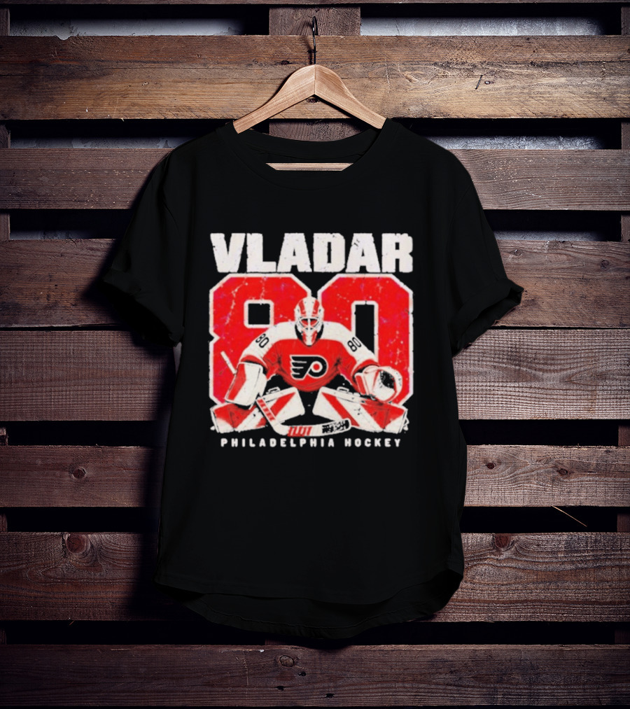 Vladar 80 Philadelphia Hockey T-Shirt