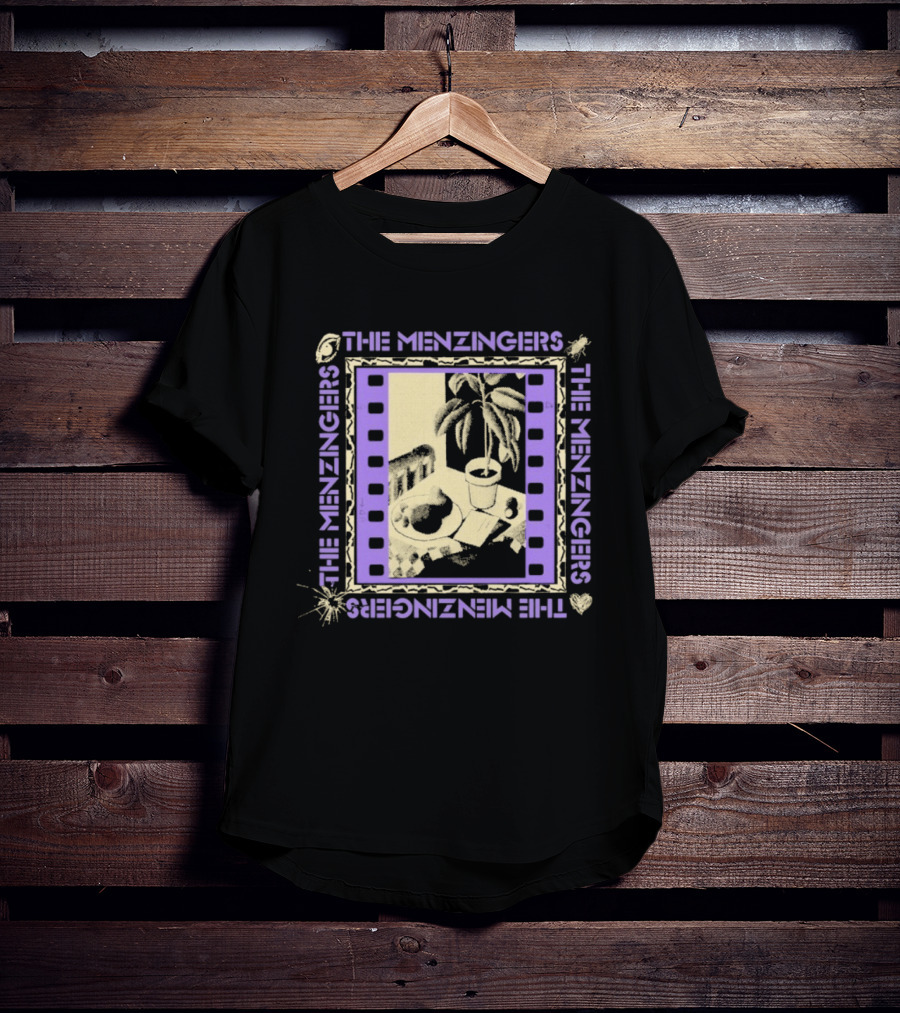 The Menzingers Plant Film Strip Aesthetic T-Shirt