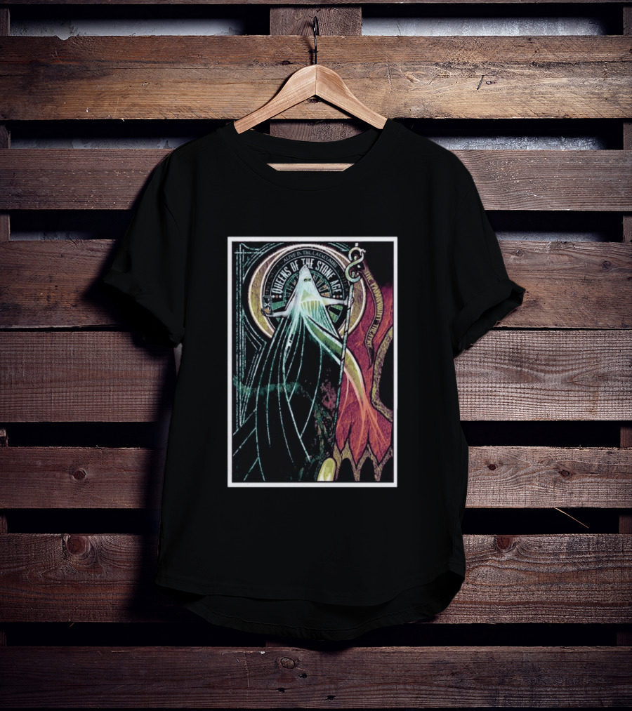 Queens Of The Stone Age Alive In The Catacombs Tour Seattle April 29 2026 T-Shirt