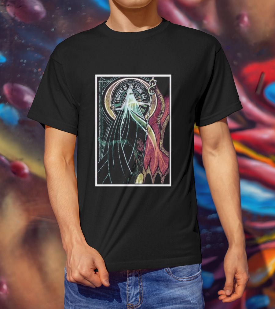 Queens Of The Stone Age Alive In The Catacombs Tour Seattle April 29 2026 T-Shirt