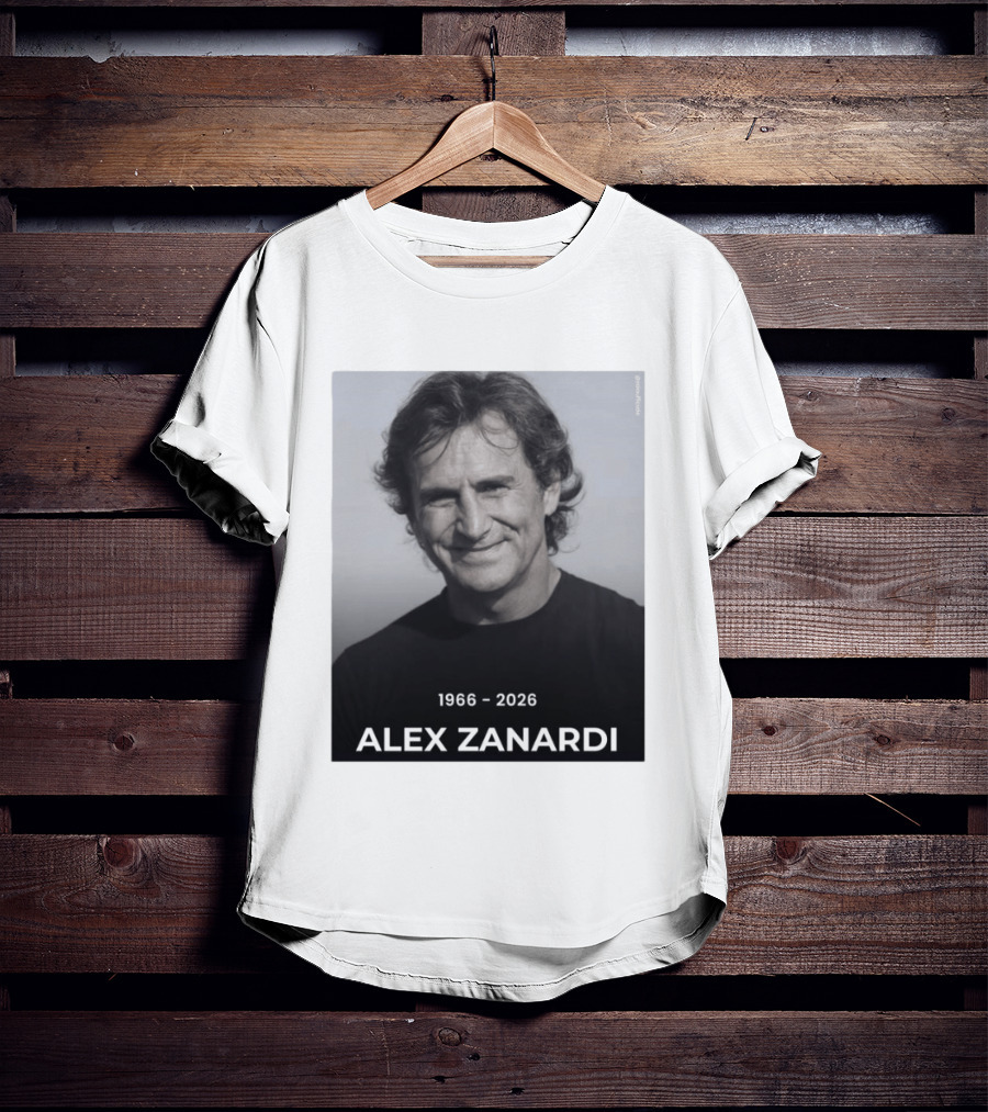 1966 2026 Alex Zanardi Con Profondo Dolore La Famiglia Comunica La Scomparsa Di Alessandro Zanardi T-Shirt