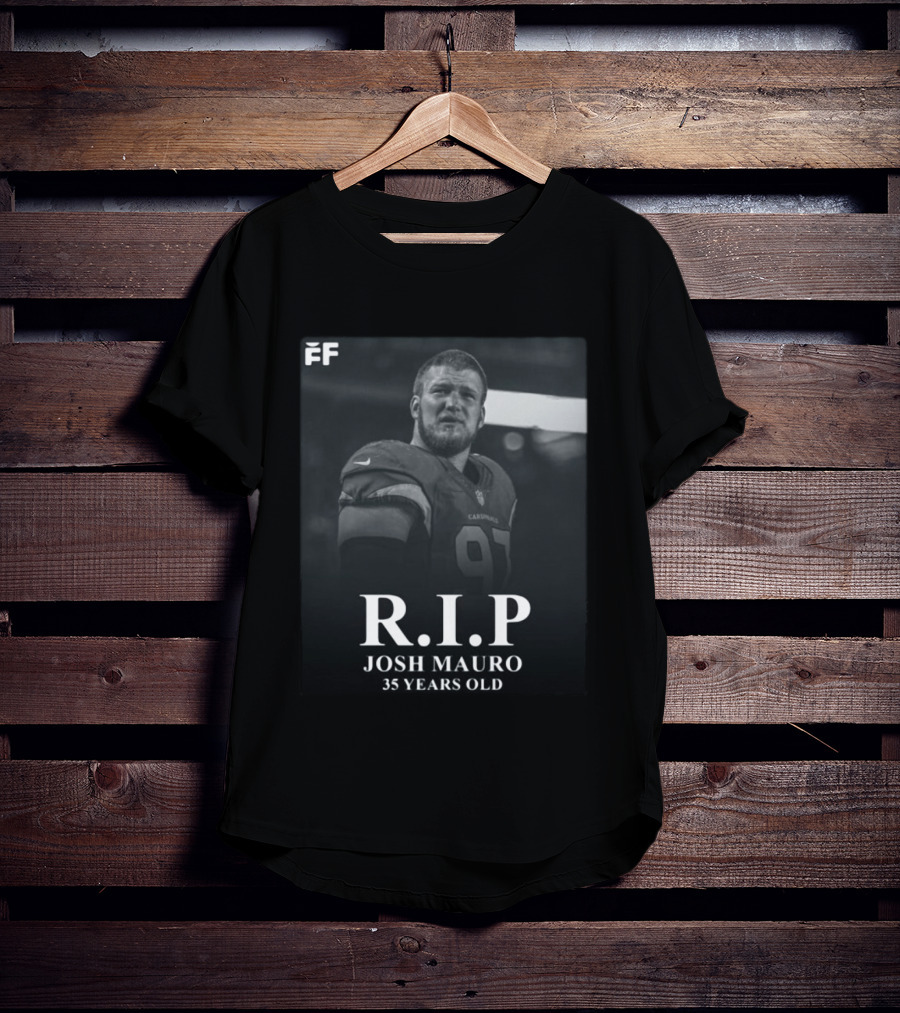 RIP Josh Mauro 97 Cardinals Tribute FF Logo 35 Years Old T-Shirt
