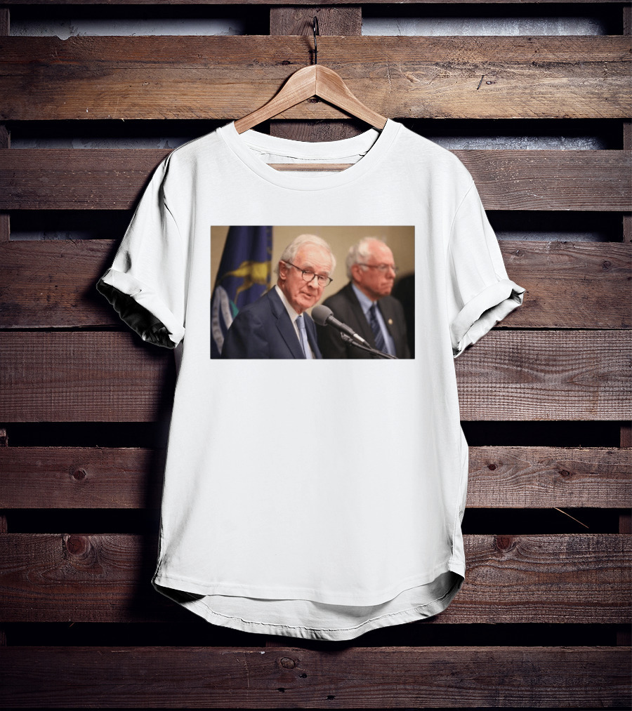 Donald W. Riegle Michigan Political Legacy Speaker Event With Bernie Sanders T-Shirt
