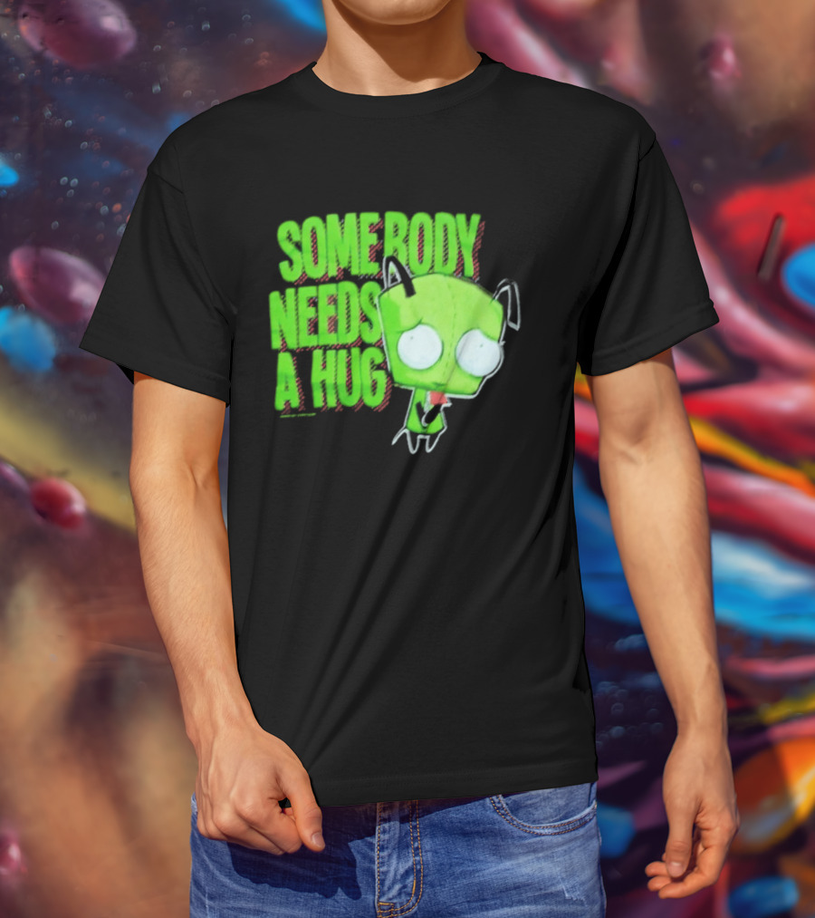 Somebody Needs A Hug Gir Invader Zim T-Shirt