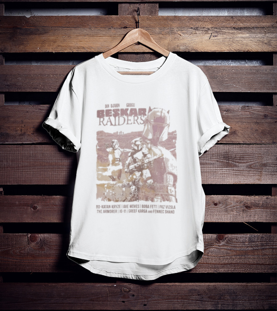 Heroes Villains Star Wars 2026 Exclusive Beskar Raiders This Is The Way T-Shirt