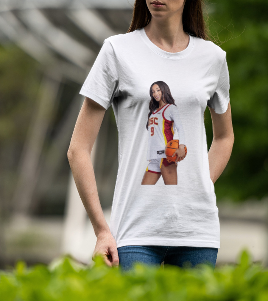 Jazzy Female Newcomer Of The Year USC Basketball T-Shirt