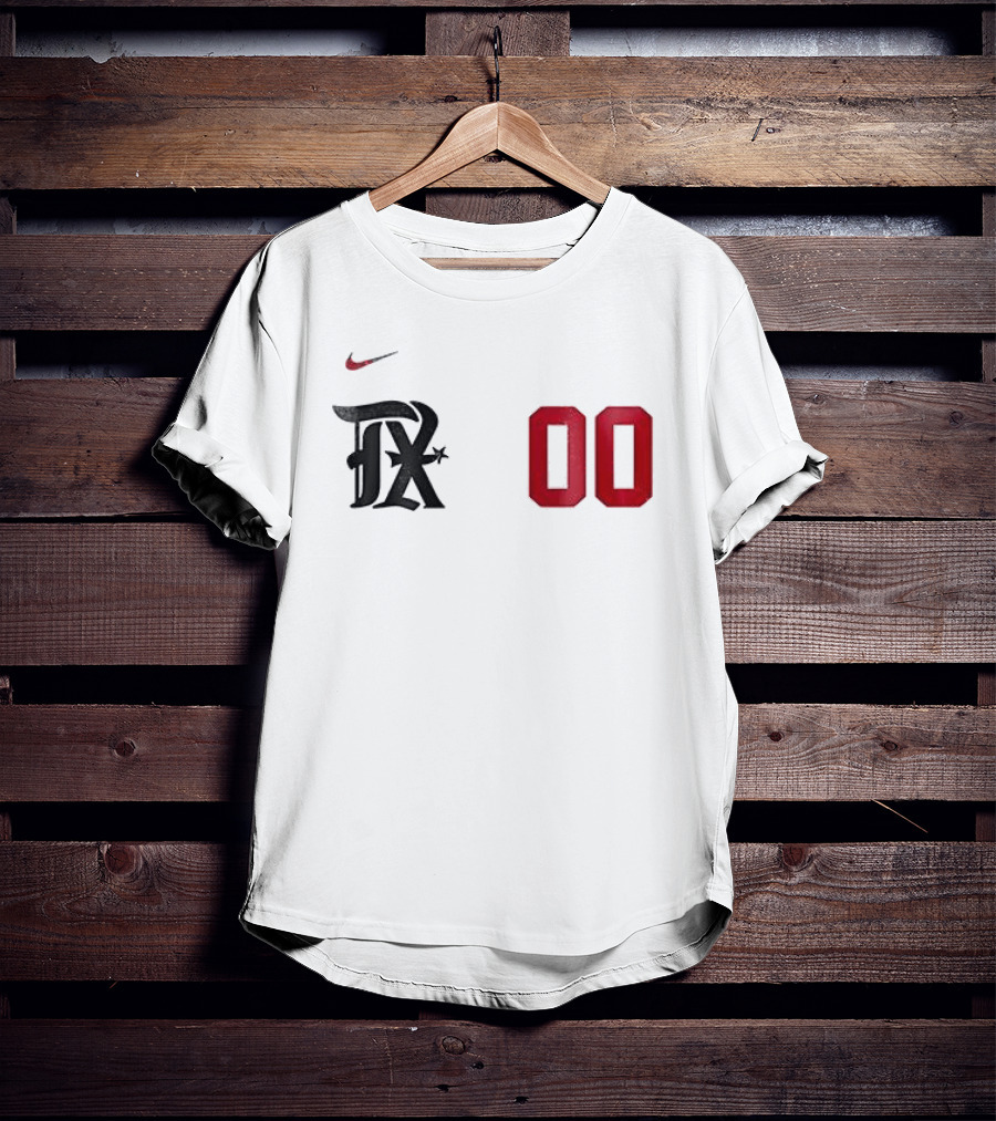 Texas Rangers TX Nike Peagle Power 00 T-Shirt