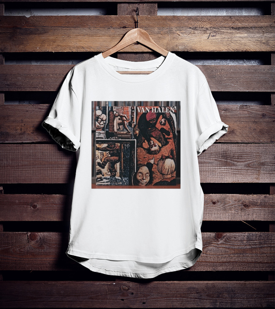 Van Halen Fair Warning Album Cover Art Released 1981 T-Shirt