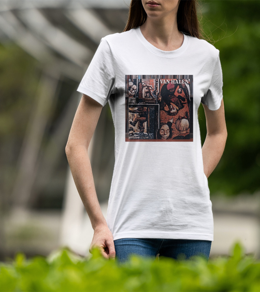 Van Halen Fair Warning Album Cover Art Released 1981 T-Shirt