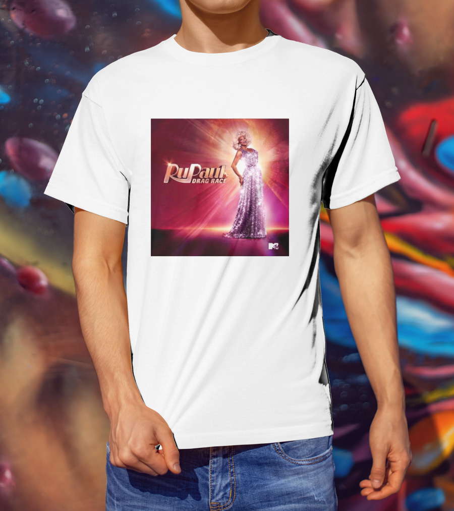 RuPaul's Drag Race Season 18 2026 MTV Bright Lights Glamor And Elegance T-Shirt