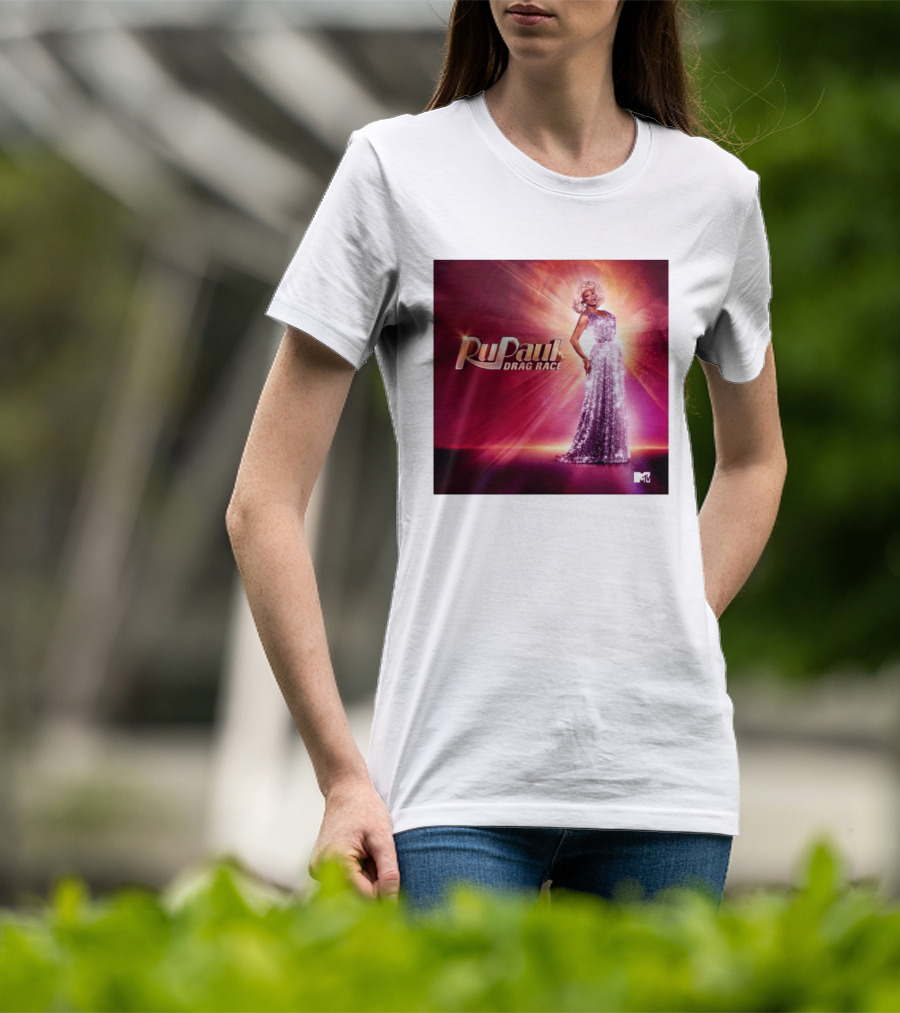 RuPaul's Drag Race Season 18 2026 MTV Bright Lights Glamor And Elegance T-Shirt