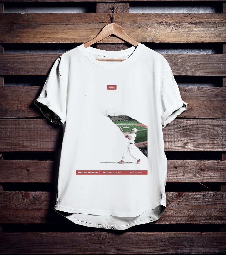 Ole Miss Baseball Swayze Field May 1 3 2026 Fayetteville AR Perfect Timing T-Shirt