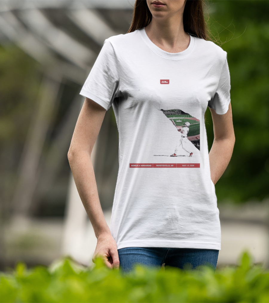 Ole Miss Baseball Swayze Field May 1 3 2026 Fayetteville AR Perfect Timing T-Shirt