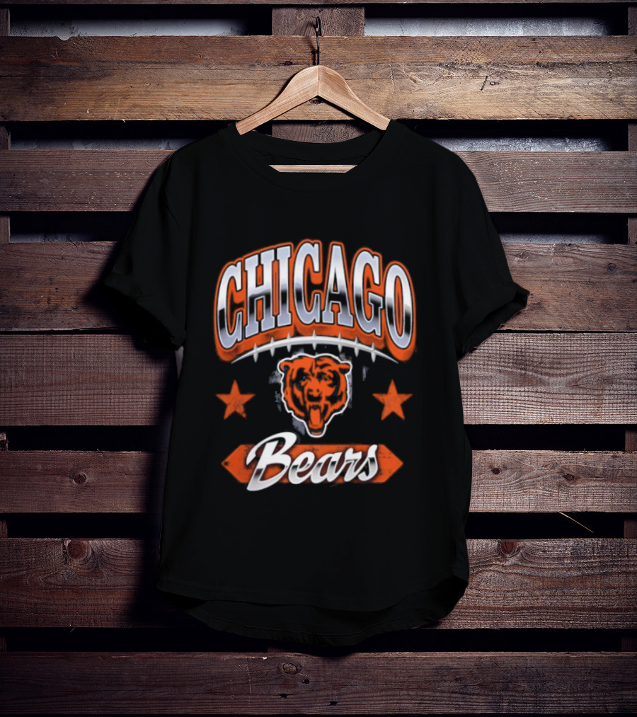 Chicago Bears 2026 Americana Stars Team T-Shirt