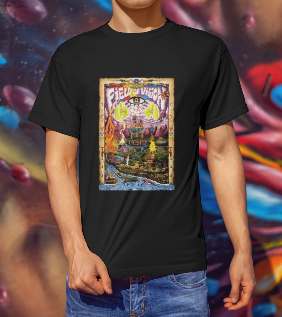 King Gizzard And The Lizard Wizard Field Of Vision II Buena Vista CO August 16 2026 T-Shirt