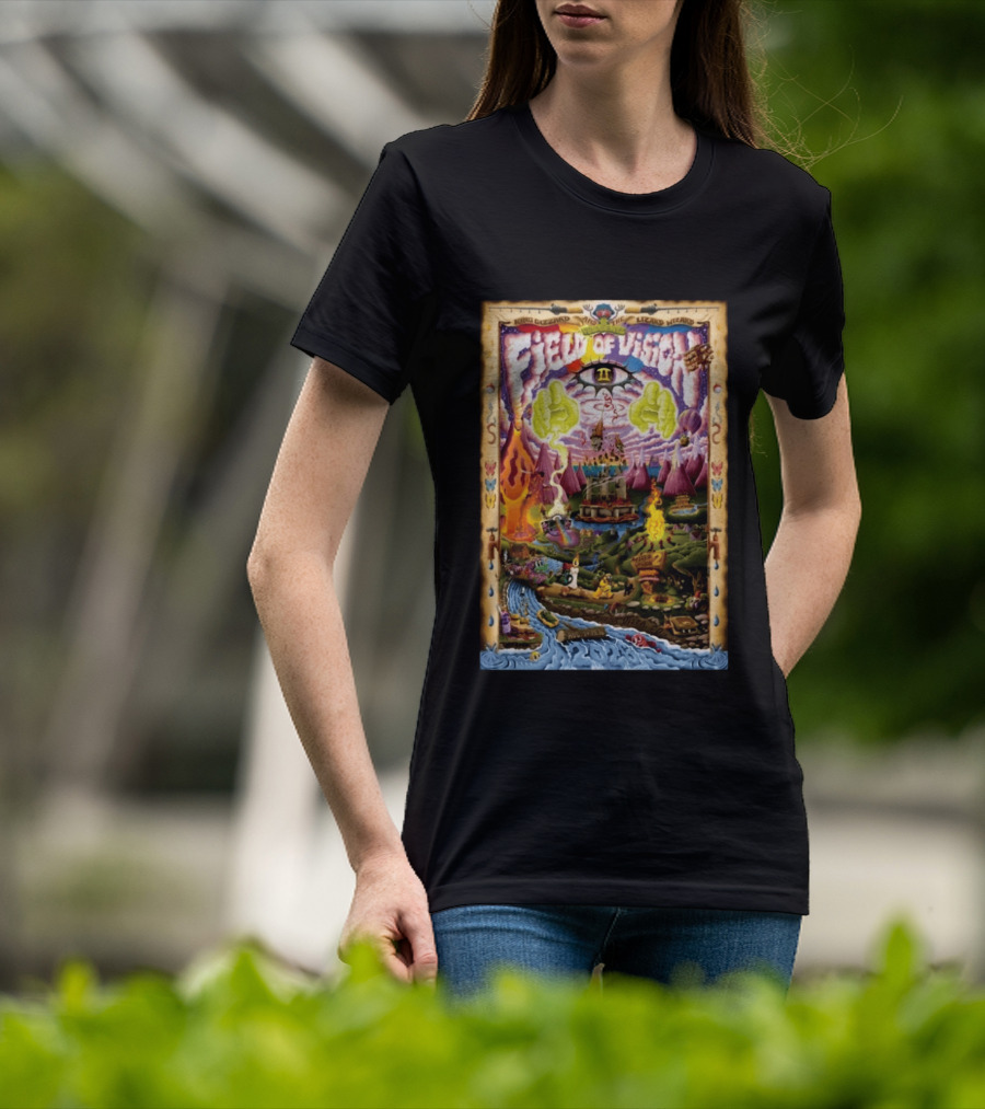 King Gizzard And The Lizard Wizard Field Of Vision II Buena Vista CO August 16 2026 T-Shirt