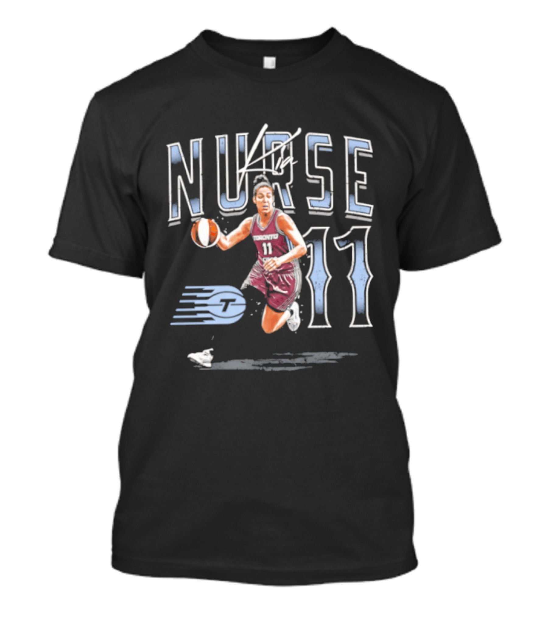 Nurse 11 Kia Toronto Tempo Player Pose T-Shirt