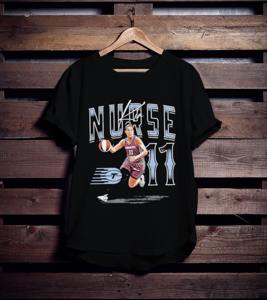 Nurse 11 Kia Toronto Tempo Player Pose T-Shirt