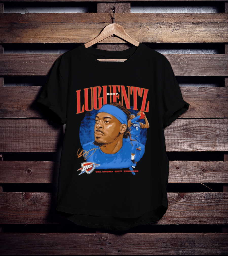 Luguentz Dort Oklahoma City Thunder Basketball OKC Star Player T-Shirt