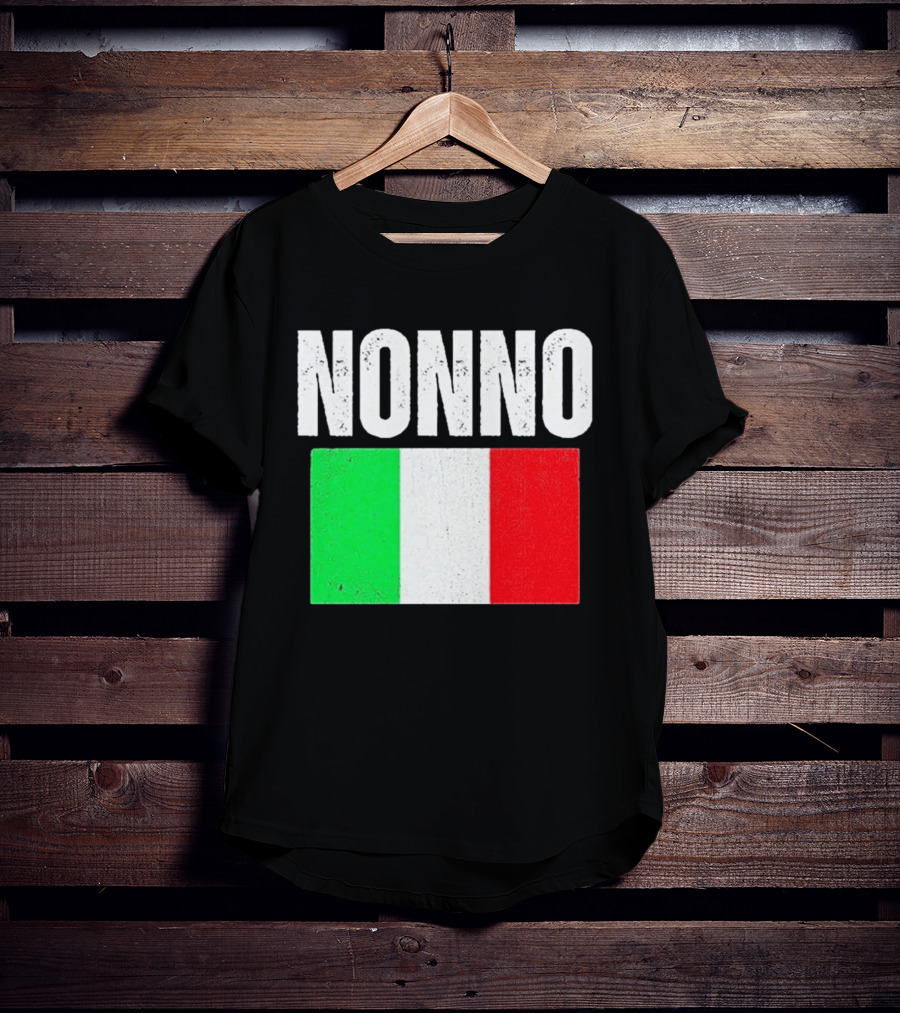Nonno Italian Flag Patriotic Italy Heritage T-Shirt