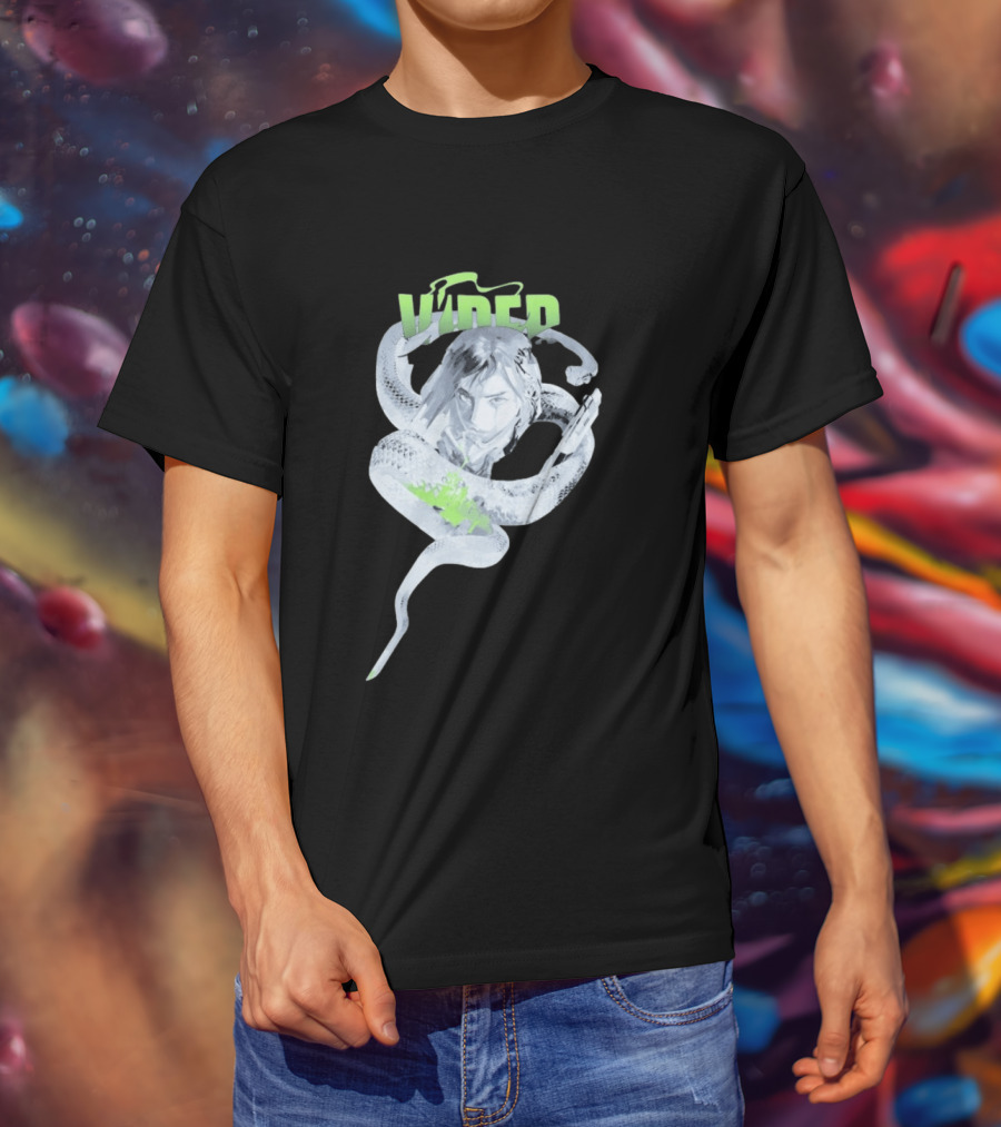 Viper Valorant Why We Fight Back Snake T-Shirt