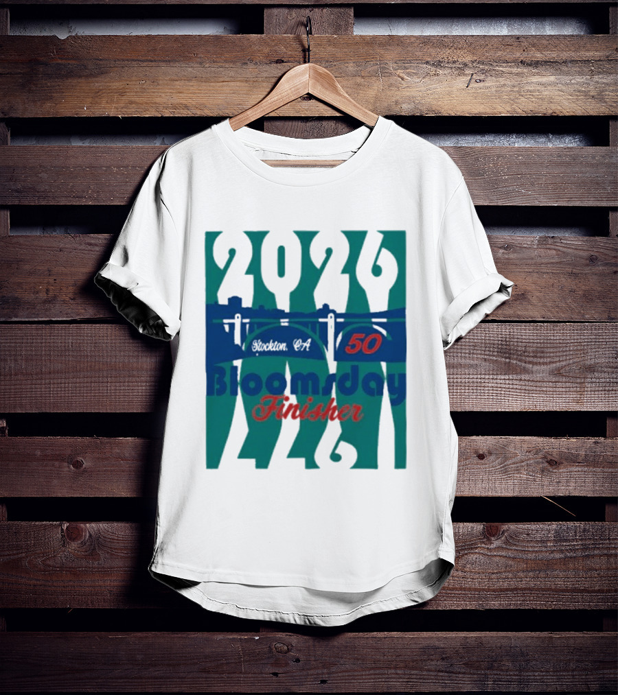 2024 Bloomsday Finisher 50th Annual Race Spokane 12K T-Shirt