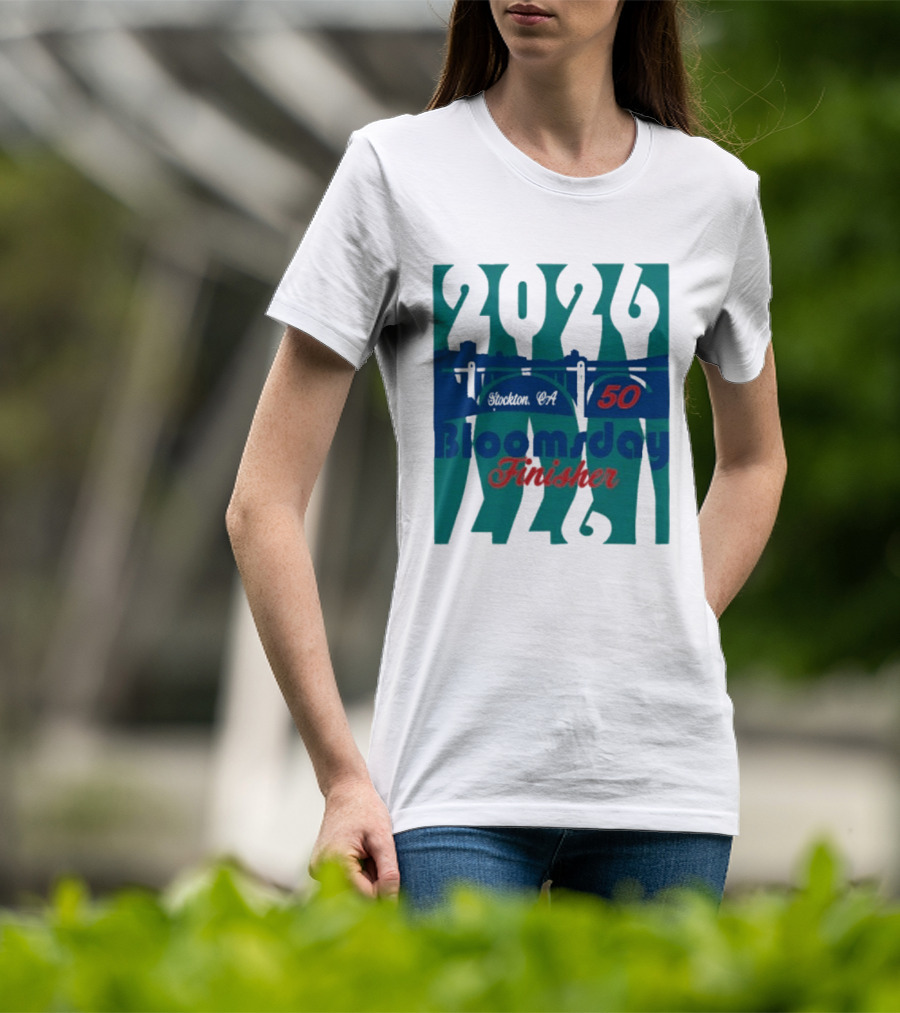 2024 Bloomsday Finisher 50th Annual Race Spokane 12K T-Shirt
